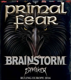 Primal Fear, Brainstorm y Striker en Murcia