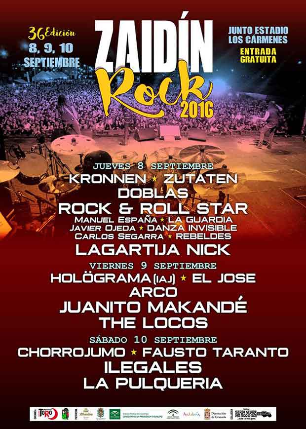 Zaidin Rock 2016