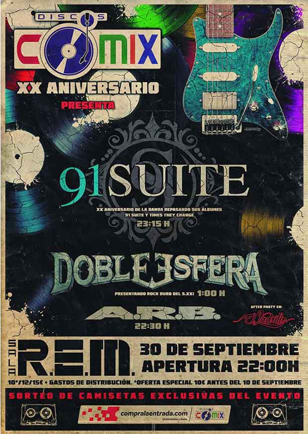 aniversario discos comix