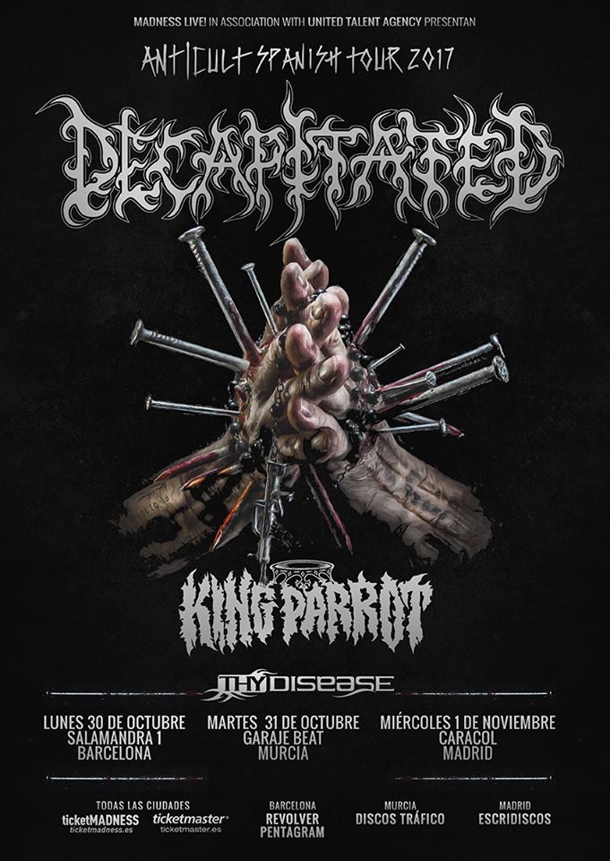 decapitated españa