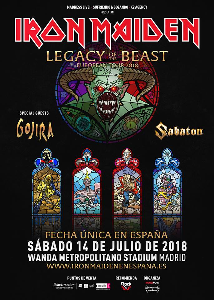iron maiden madrid