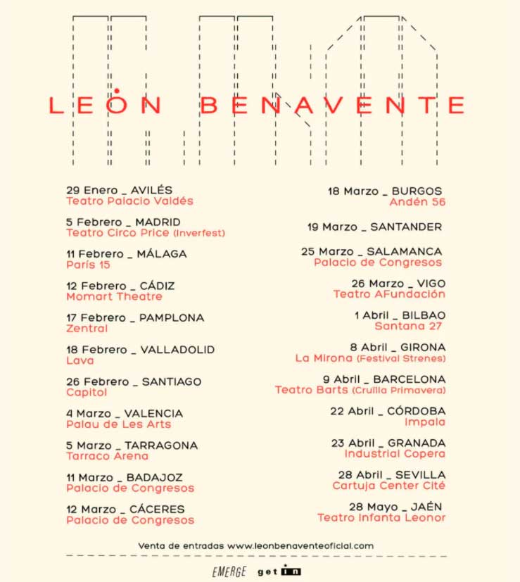 Gira Leon Benavente 2022