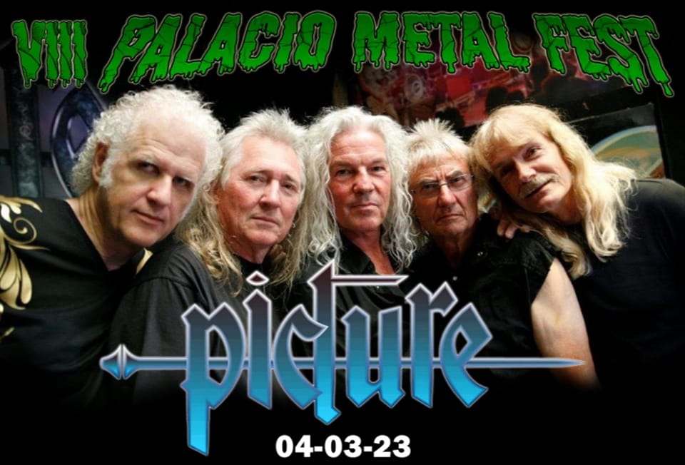 Picture, confirmados para el Palacio Metal Fest VIII.