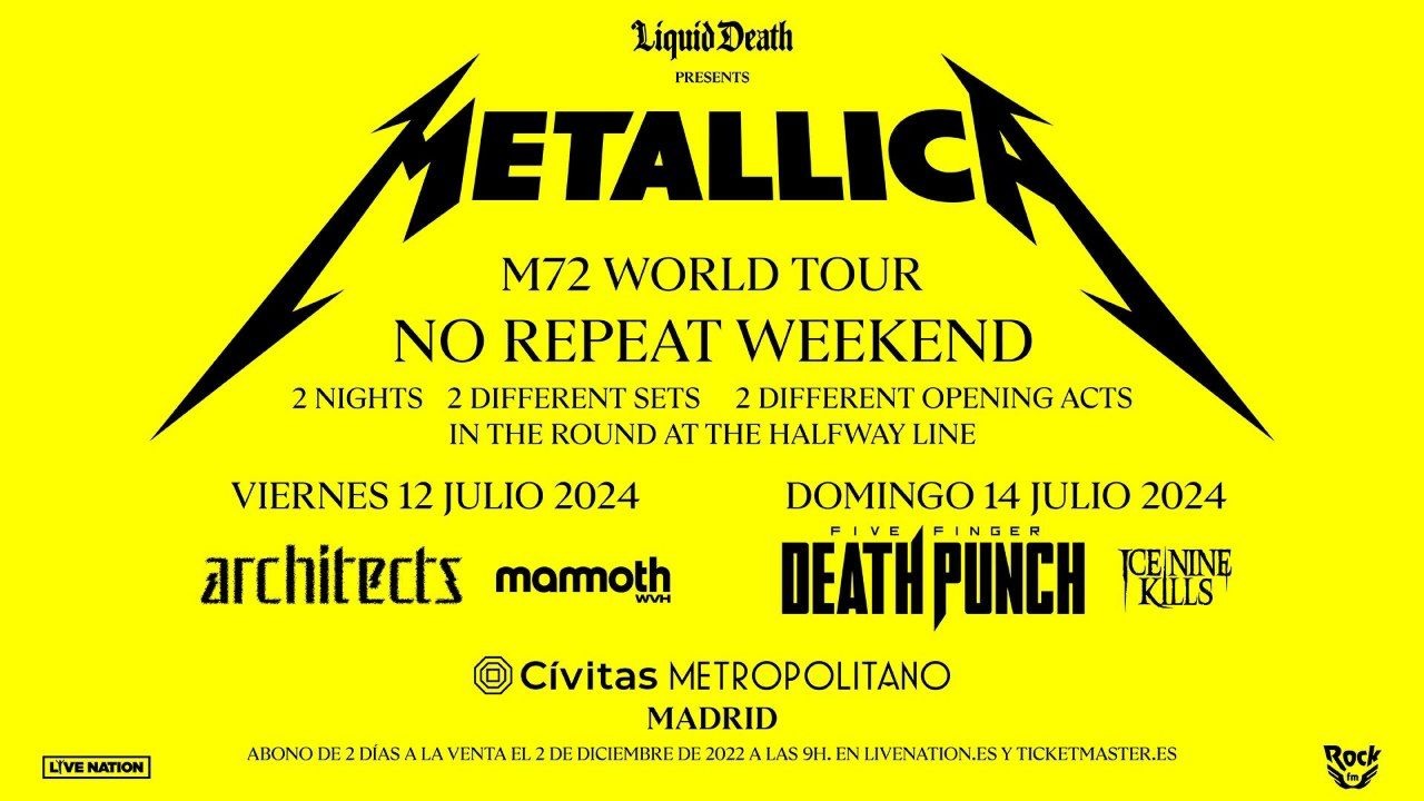 Metallica en España