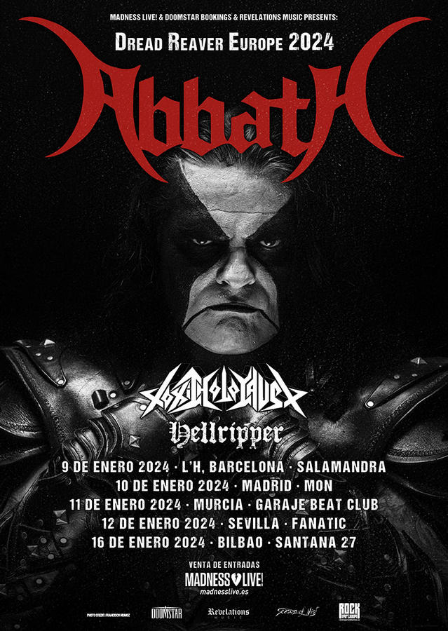 gira ABBATH españa 2024