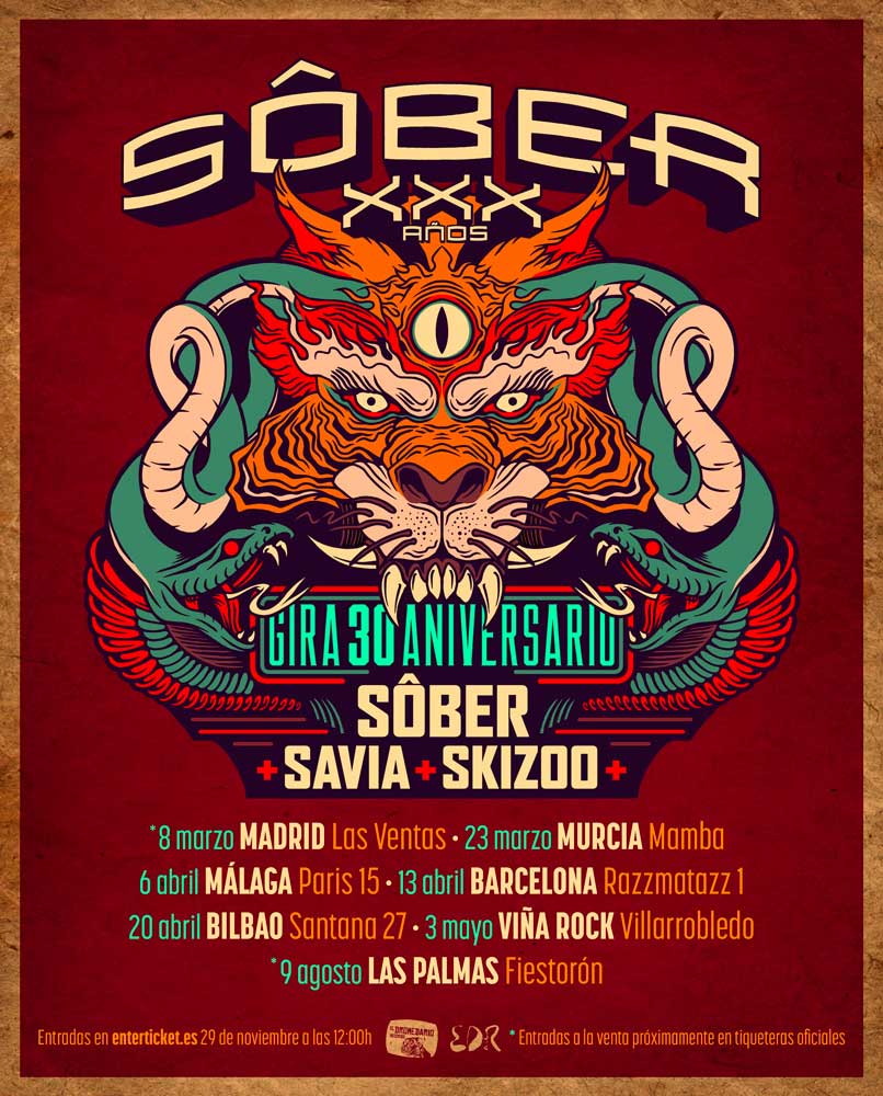 Sober 30 aniversario
