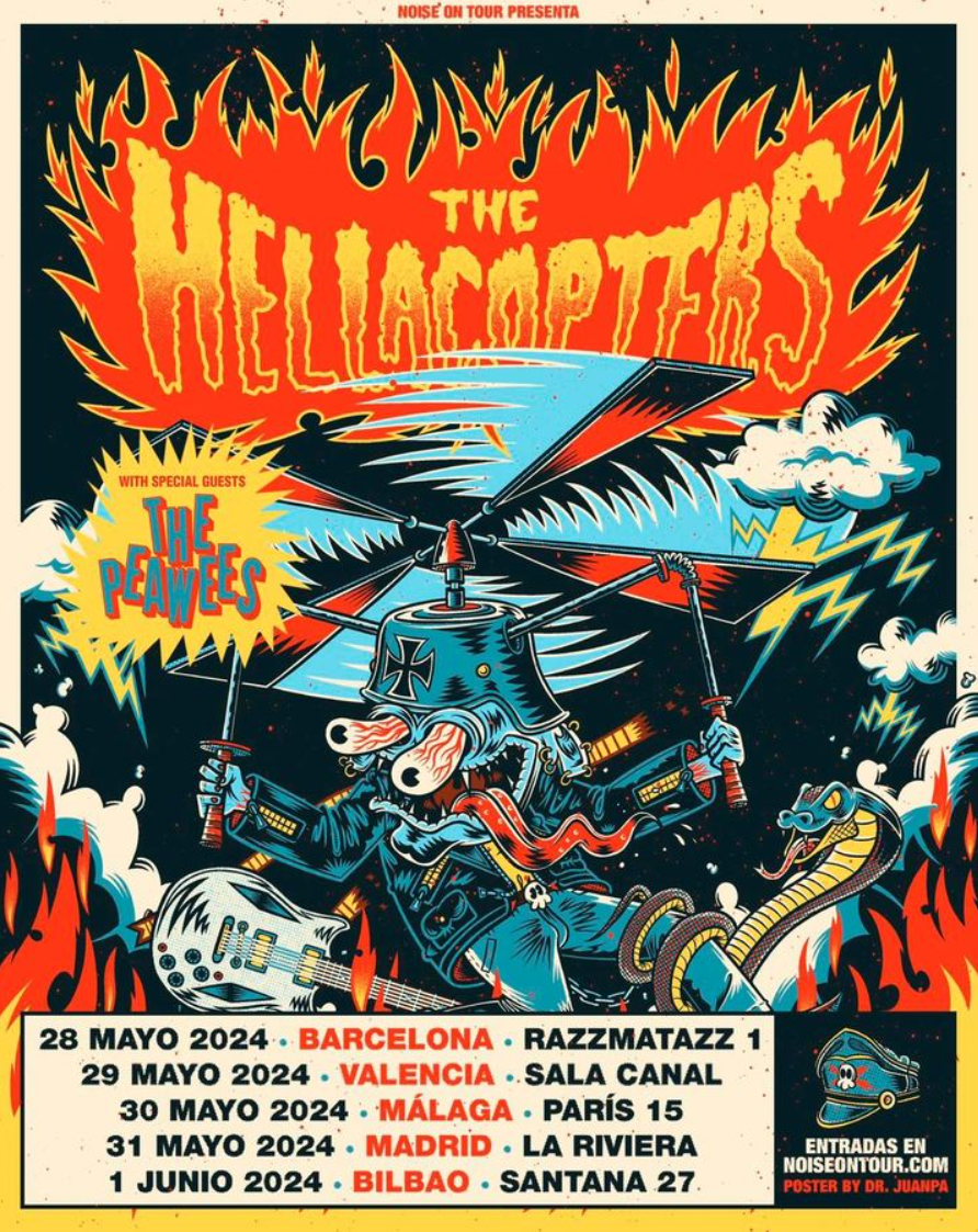 the hellacopters gira españa 2024