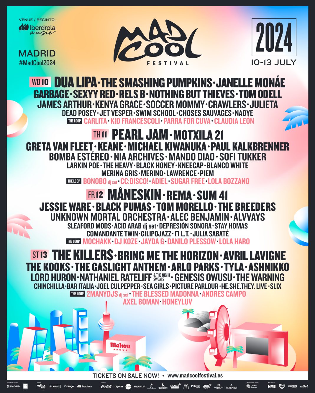 cartel mad cool 2024