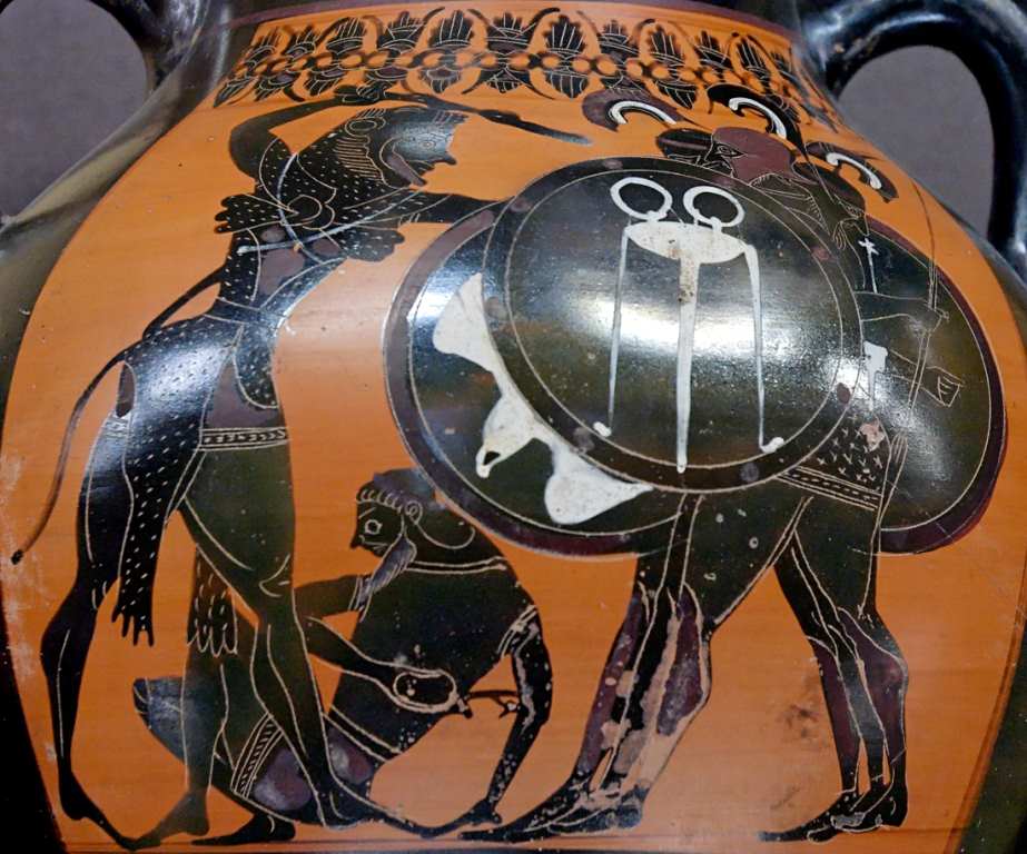 Vasija Hércules y Gerión 