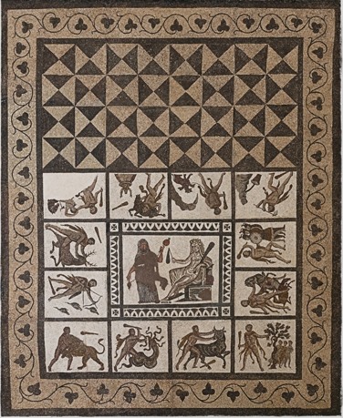 Mosaico Trabajos de Hércules
