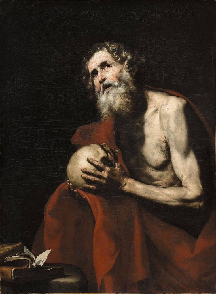José de Ribera San Jerónimo Thyssen 1634 