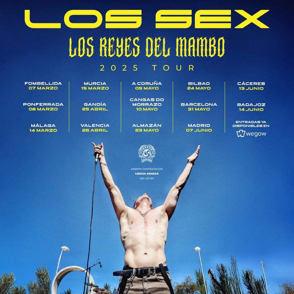 Gira Los reyes del Mambo Los Sex
