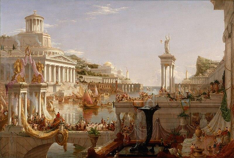 Thomas Cole Culminación del imperio