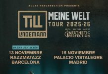 TILL LINDEMANN: HORARIOS CONFIRMADOS