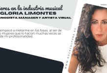 Mujeres en la industria musical: Gloria Limontes (fotoperiodista, mánager y artista visual)