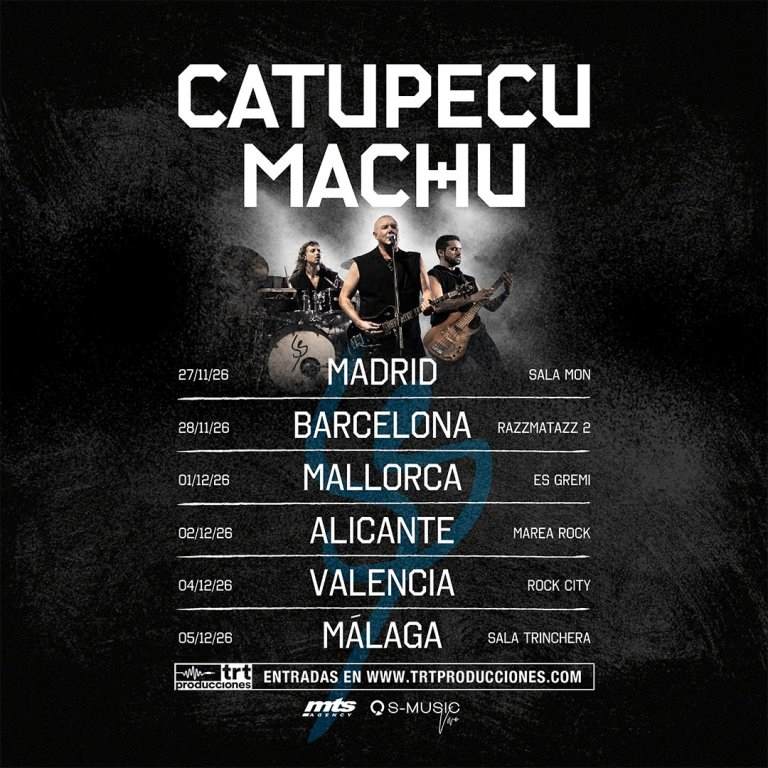 Catupecu machu Gira 2026