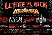 El Leyendas del Rock 2026 publica los horarios y desvela el orden de actuación de su XX aniversario