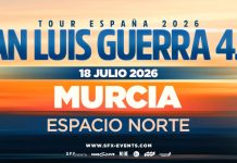 Juan Luis Guerra y su 4.40 harán vibrar Murcia en julio dentro de su gira España 2026