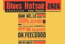 Blues Hotsak inundará Guipúzcoa de Rock, Blues y Soul en Noviembre